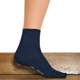 Les Unies - chaussettes femme - coton marine