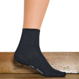 Les Unies - chaussettes femme - coton noir