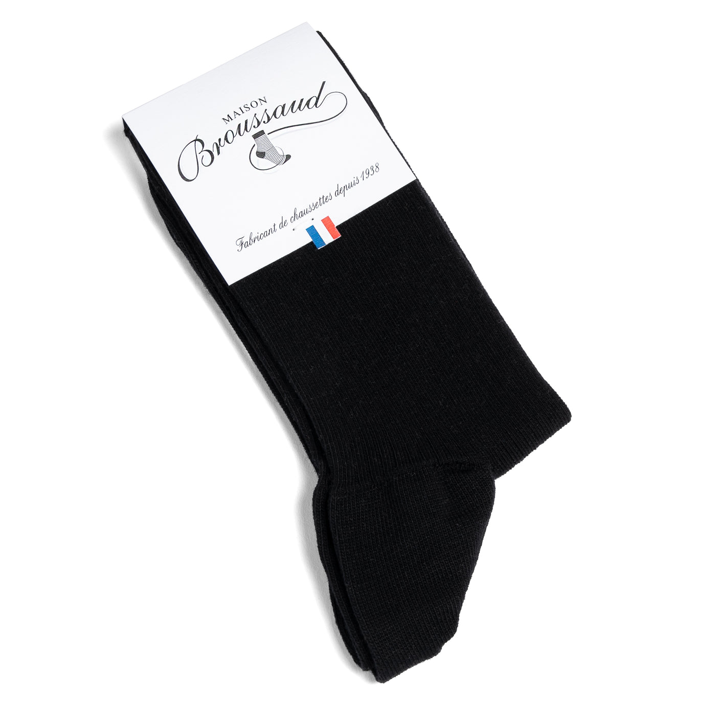 Les non-comprimantes - chaussettes femme - coton noir