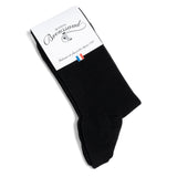 Les non-comprimantes - chaussettes homme - coton noir