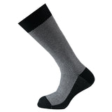 Les Chevrons - chaussette homme - coton noir