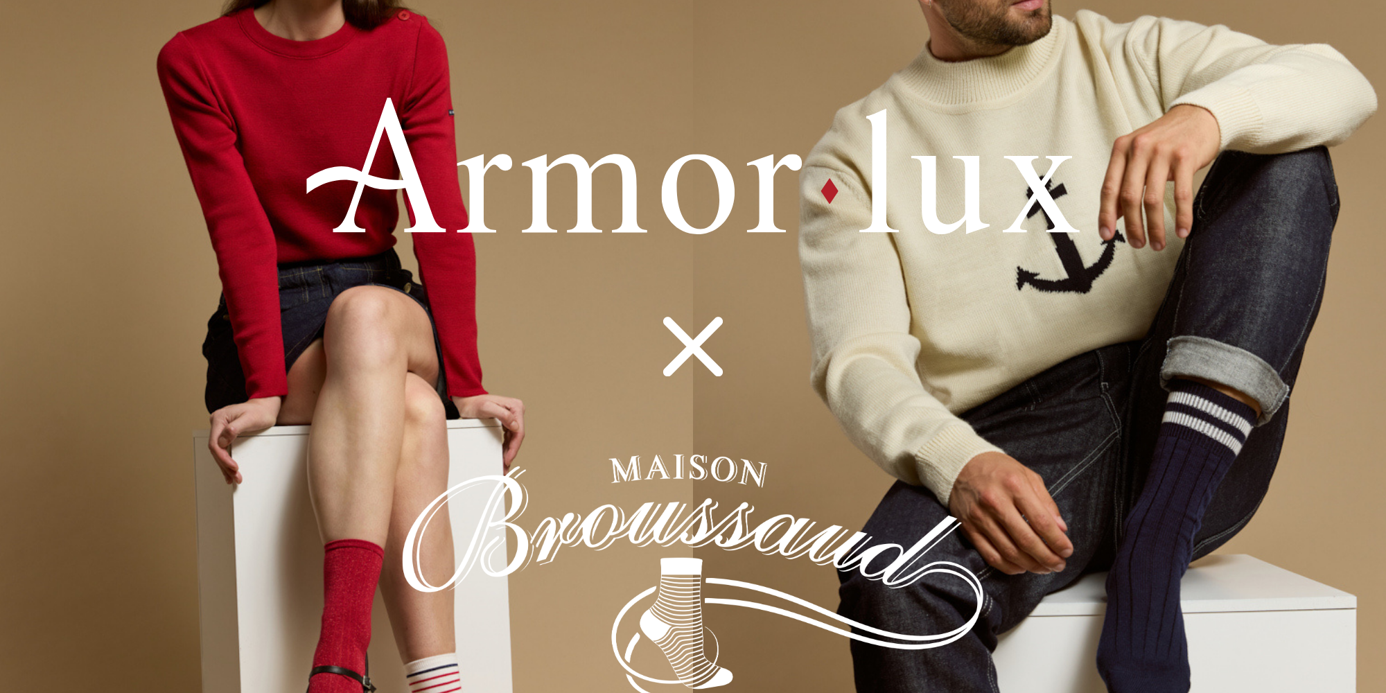 Armor Lux x Maison Broussaud une collaboration 100% Made in France