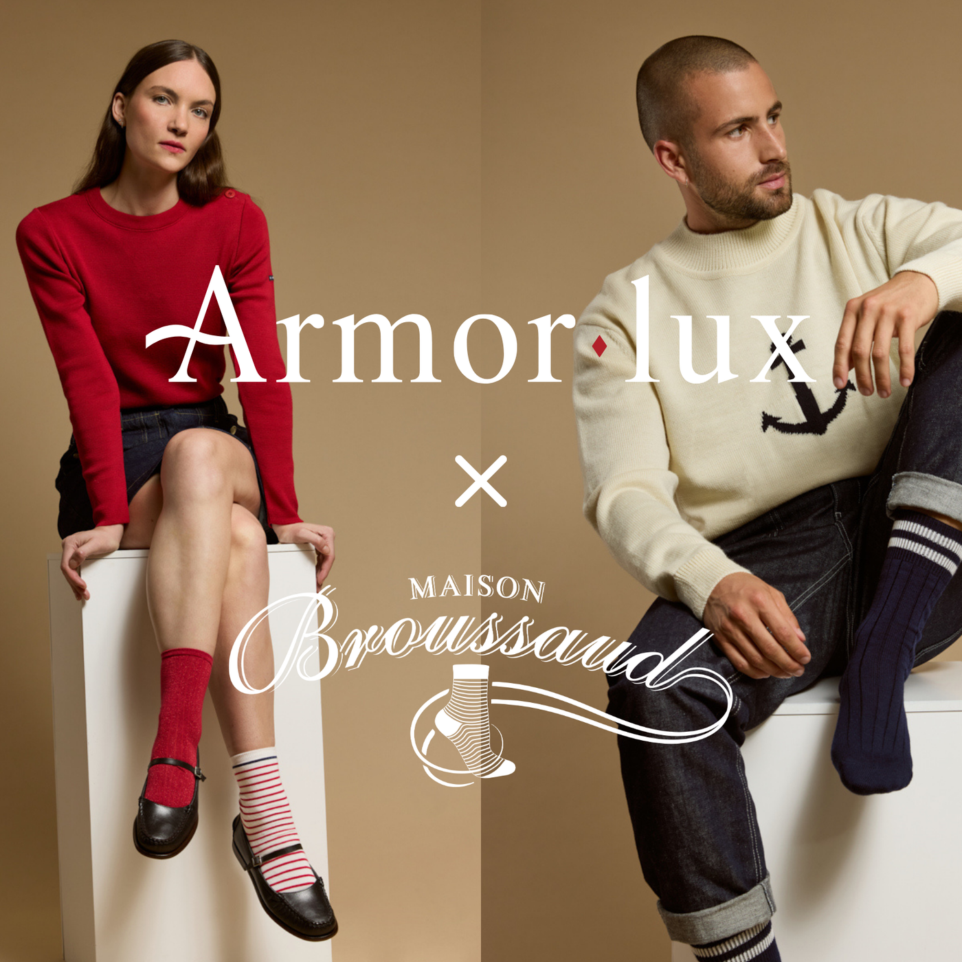Armor Lux x Maison Broussaud une collaboration 100% Made in France