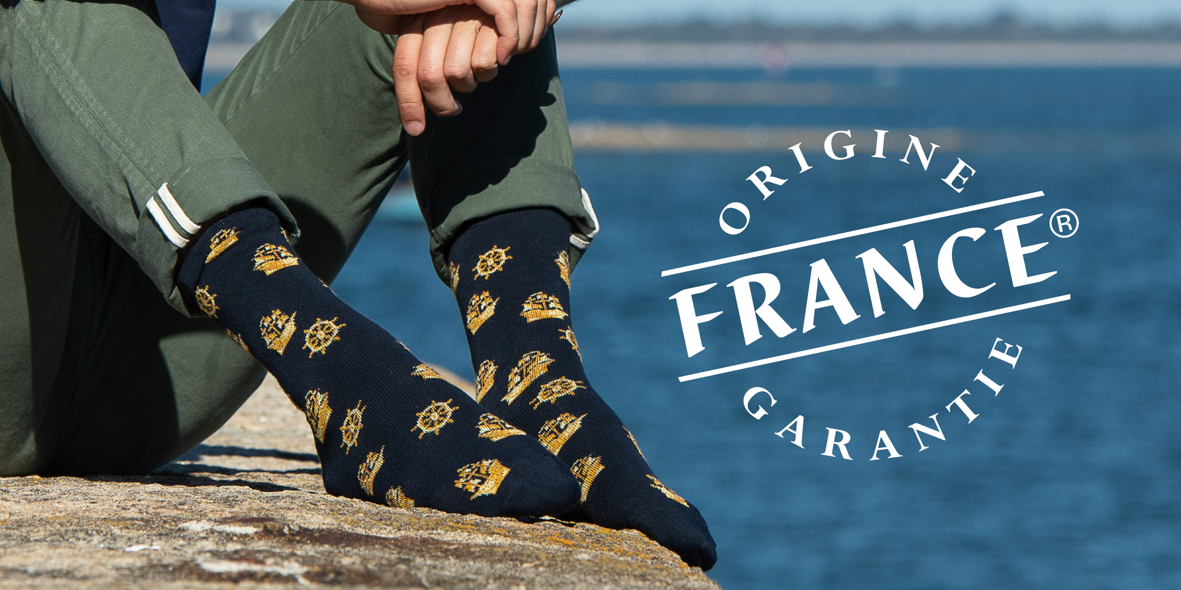 Label Origine France Garantie socks: the demand for quality made in France