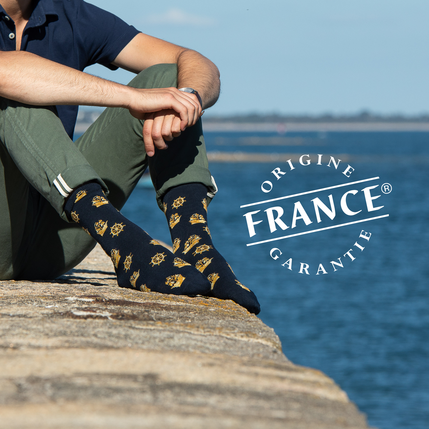 Label Origine France Garantie socks: the demand for quality made in France