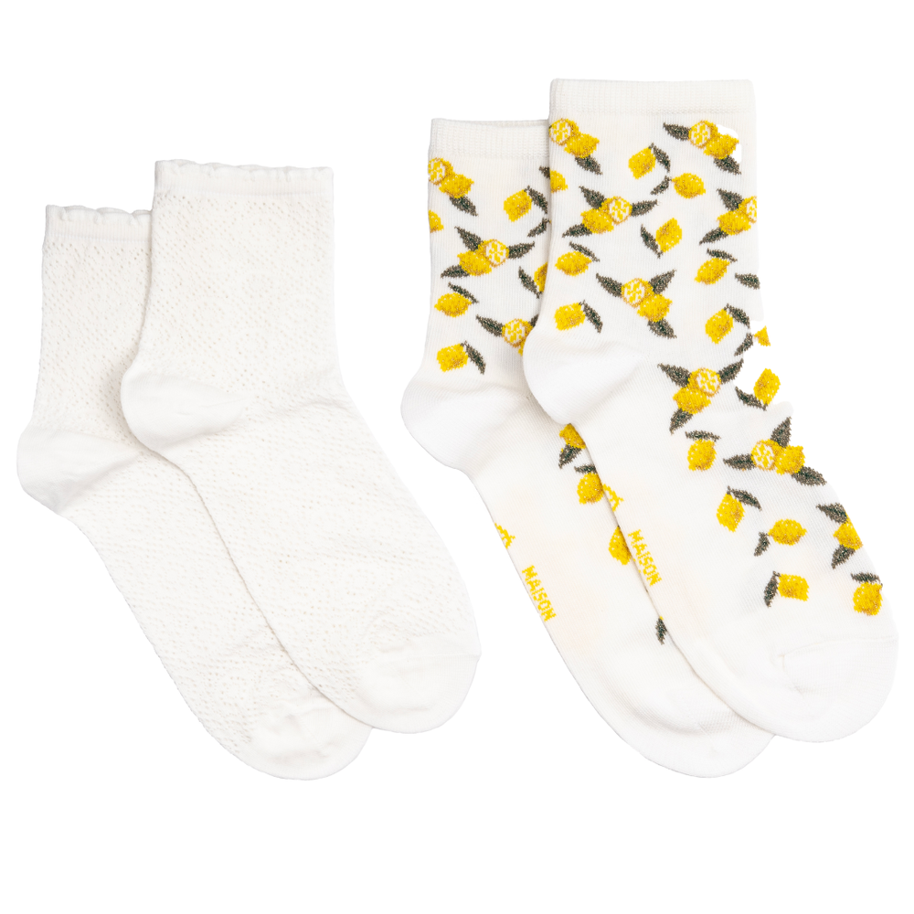 Coffret de chaussettes femme - Les Citrons