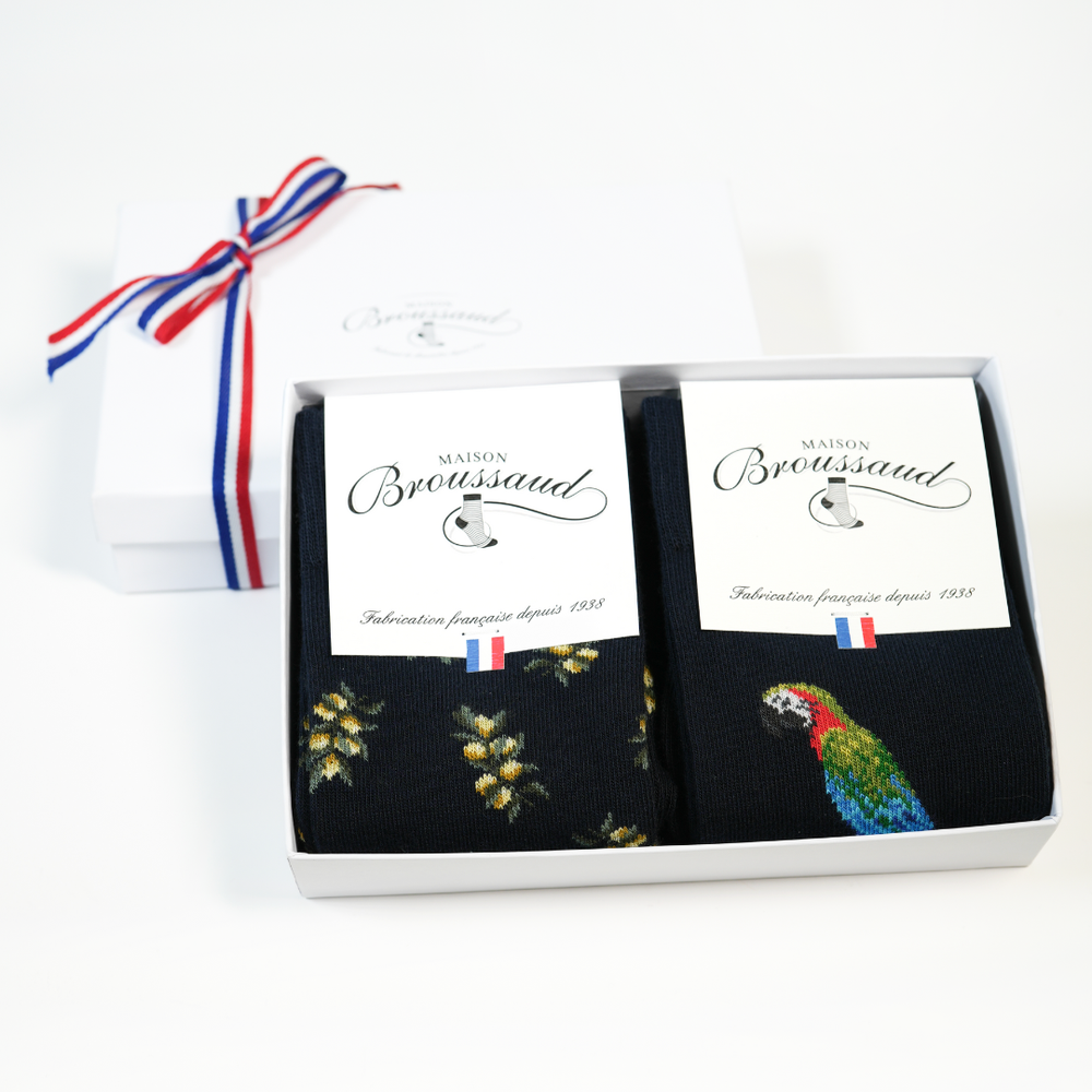 Coffret de chaussettes homme - Le Perroquet