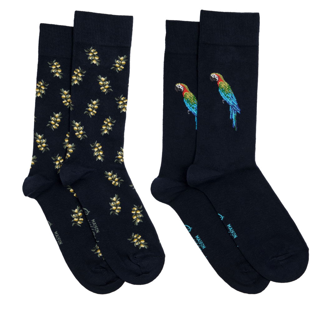 Coffret de chaussettes homme - Le Perroquet