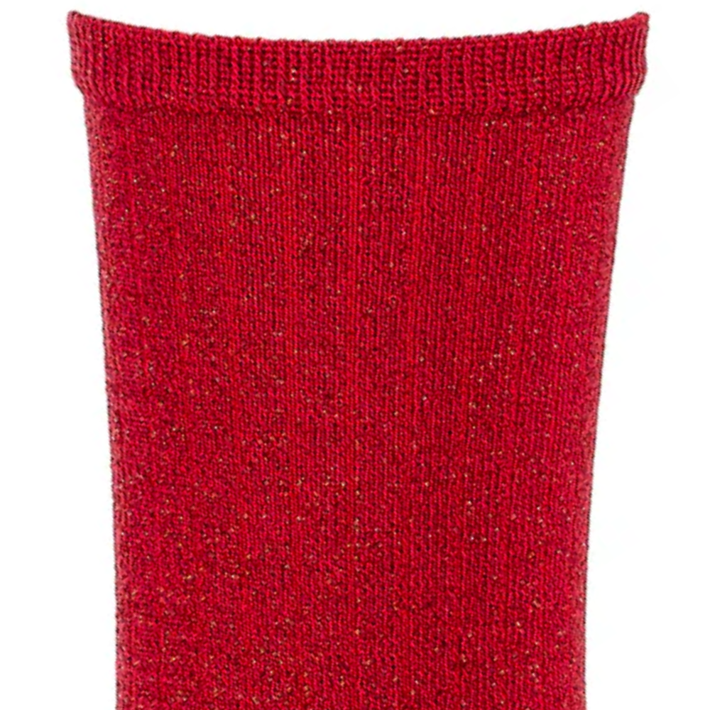 Armor-lux x Maison Broussaud ribbed socks - women's socks - red cotton