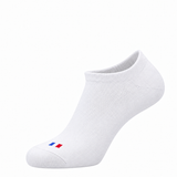 Les Invisibles Drapeau - chaussettes homme - coton blanc