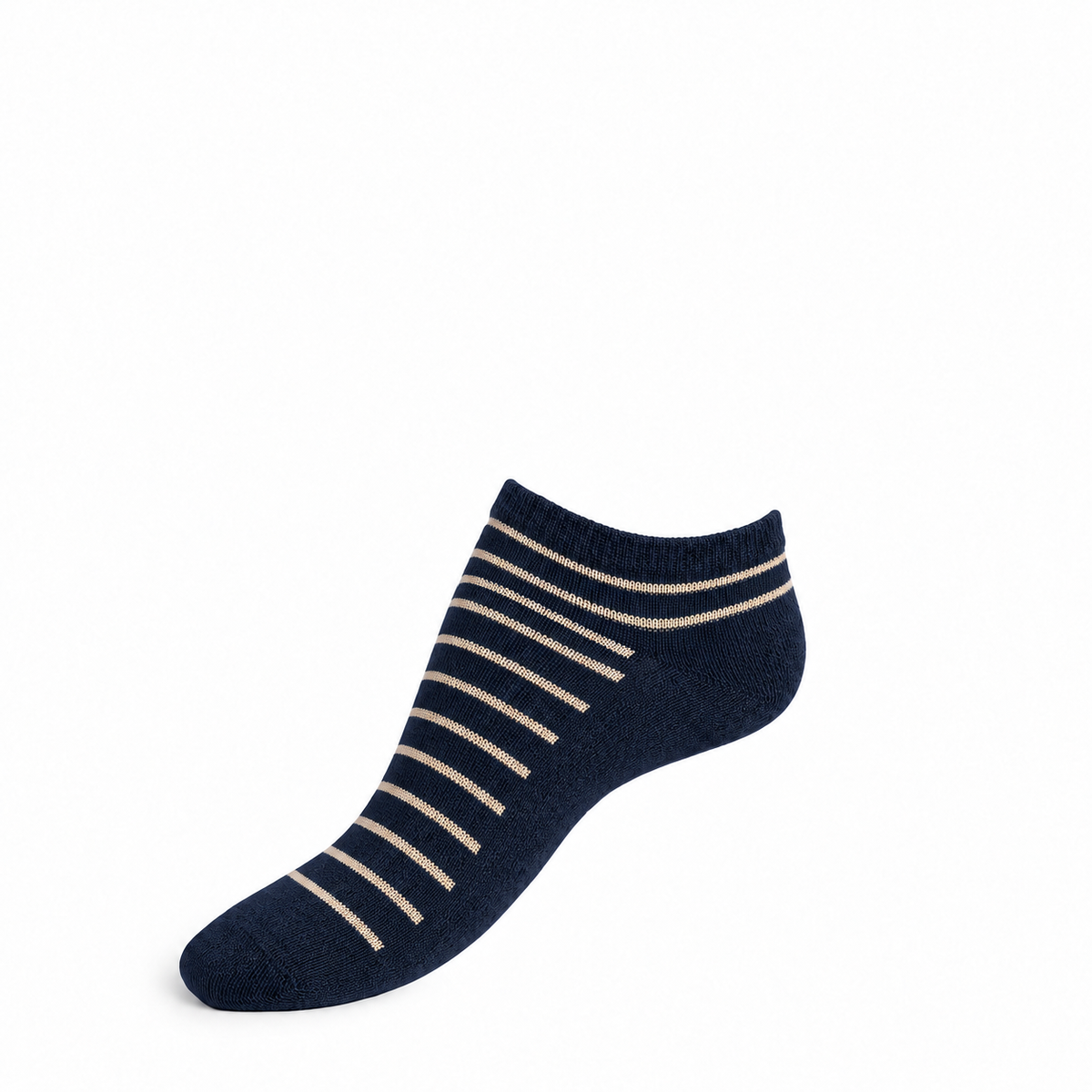 Les Rayées - women socks - cotton navy
