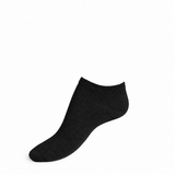 Les invisibles - women's socks - black cotton