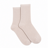 Les Légères - chaussettes femme - coton rose