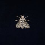Napoleon 1 bee embroidered cushion