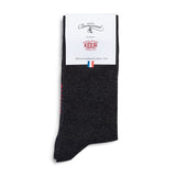 Kidur x Maison Broussaud - charcoal socks