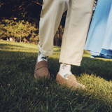 The Olive Trees - Men's Socks - White Cotton