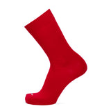 Chaussettes unies rouges