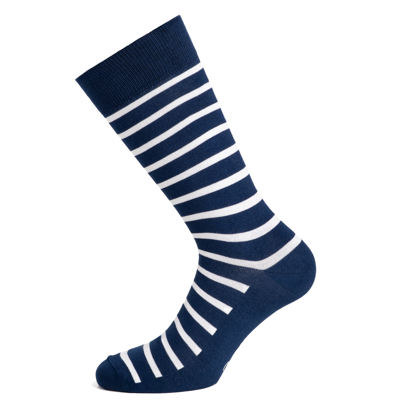 The sailor's shirt - men's socks - blue cotton