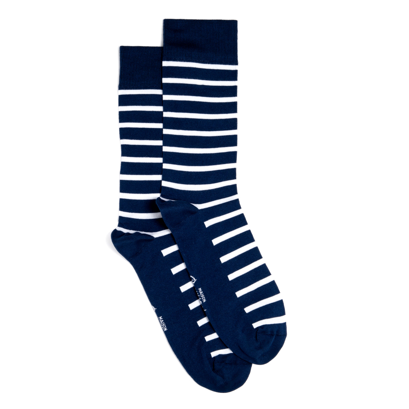 La marinière - chaussettes homme - coton bleu