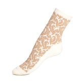 La volute - chaussettes femme - coton écru