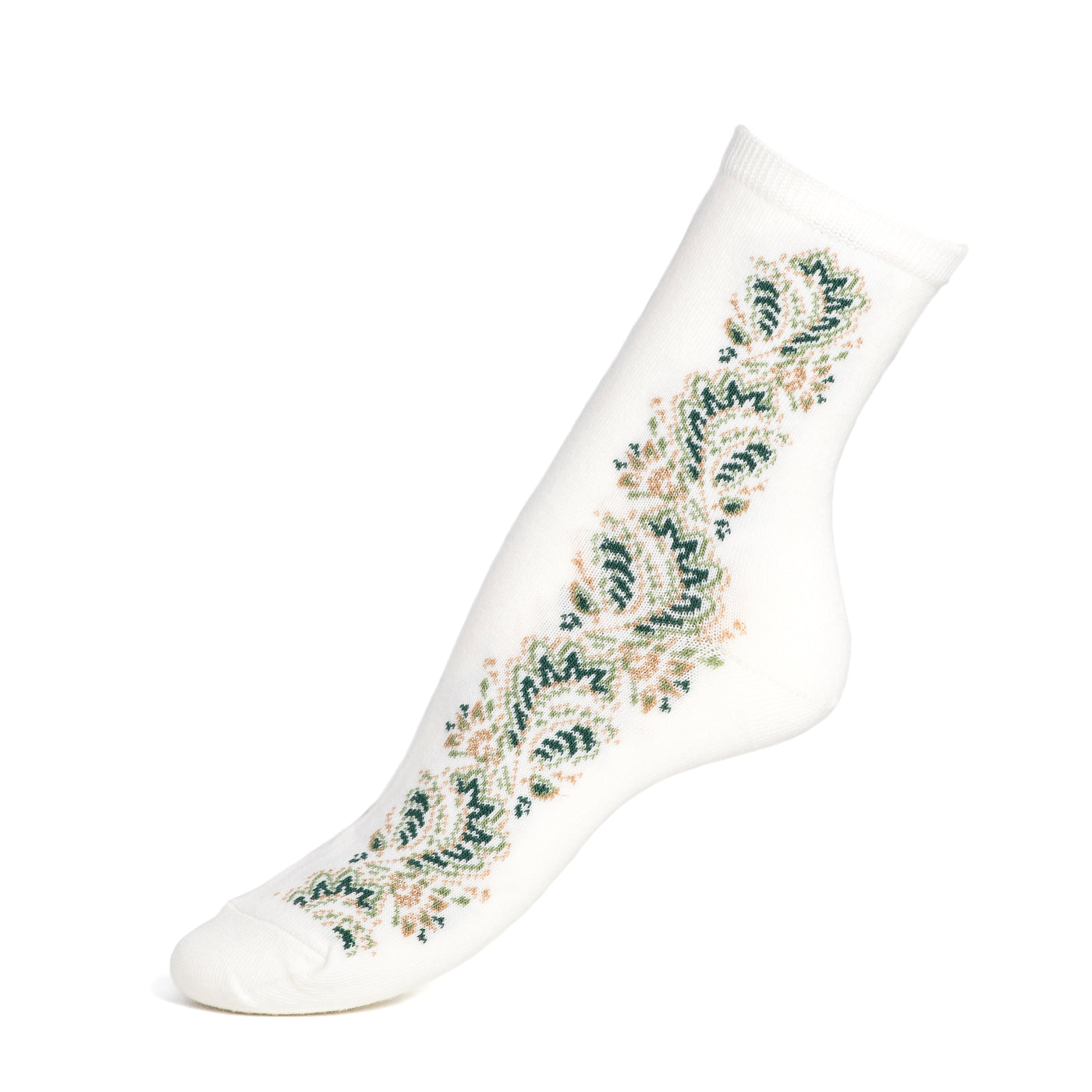 La perse - chaussettes femme - coton blanc