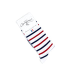 La marinière - chaussettes homme - coton blanc