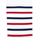 La marinière - chaussettes homme - coton blanc