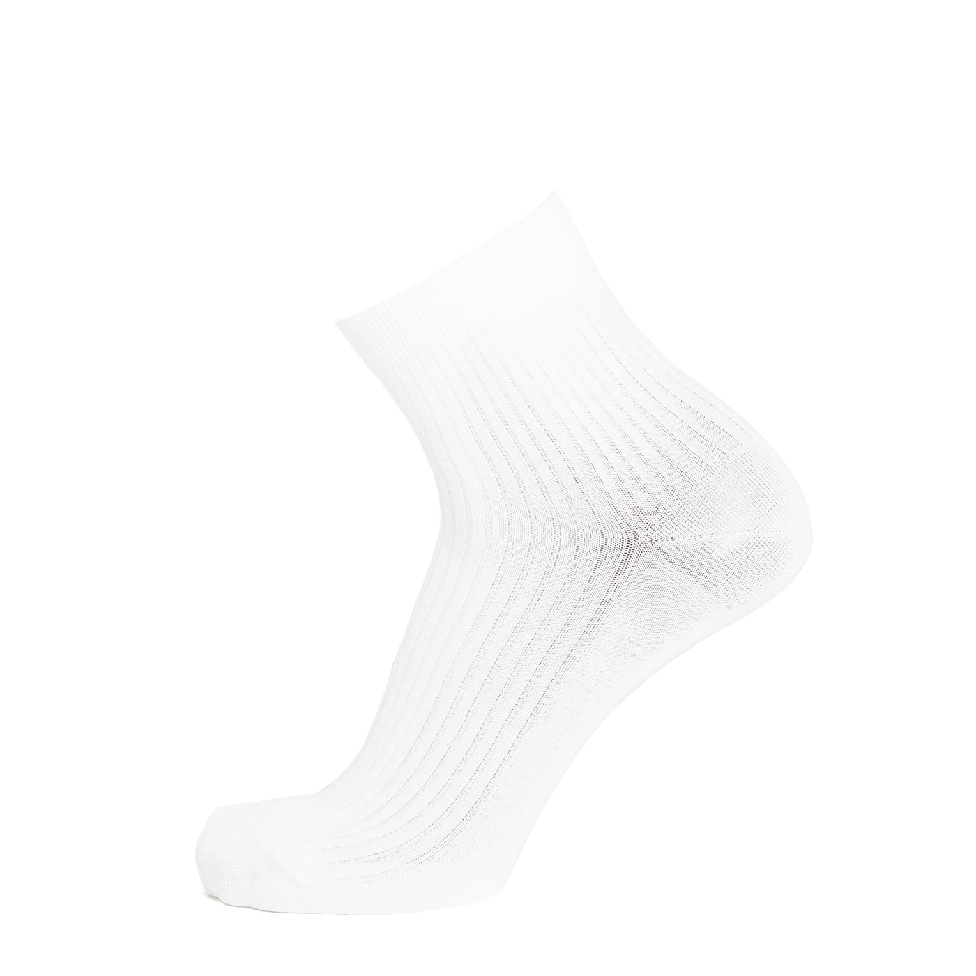 Les socquettes fines - chaussettes homme - coton blanc