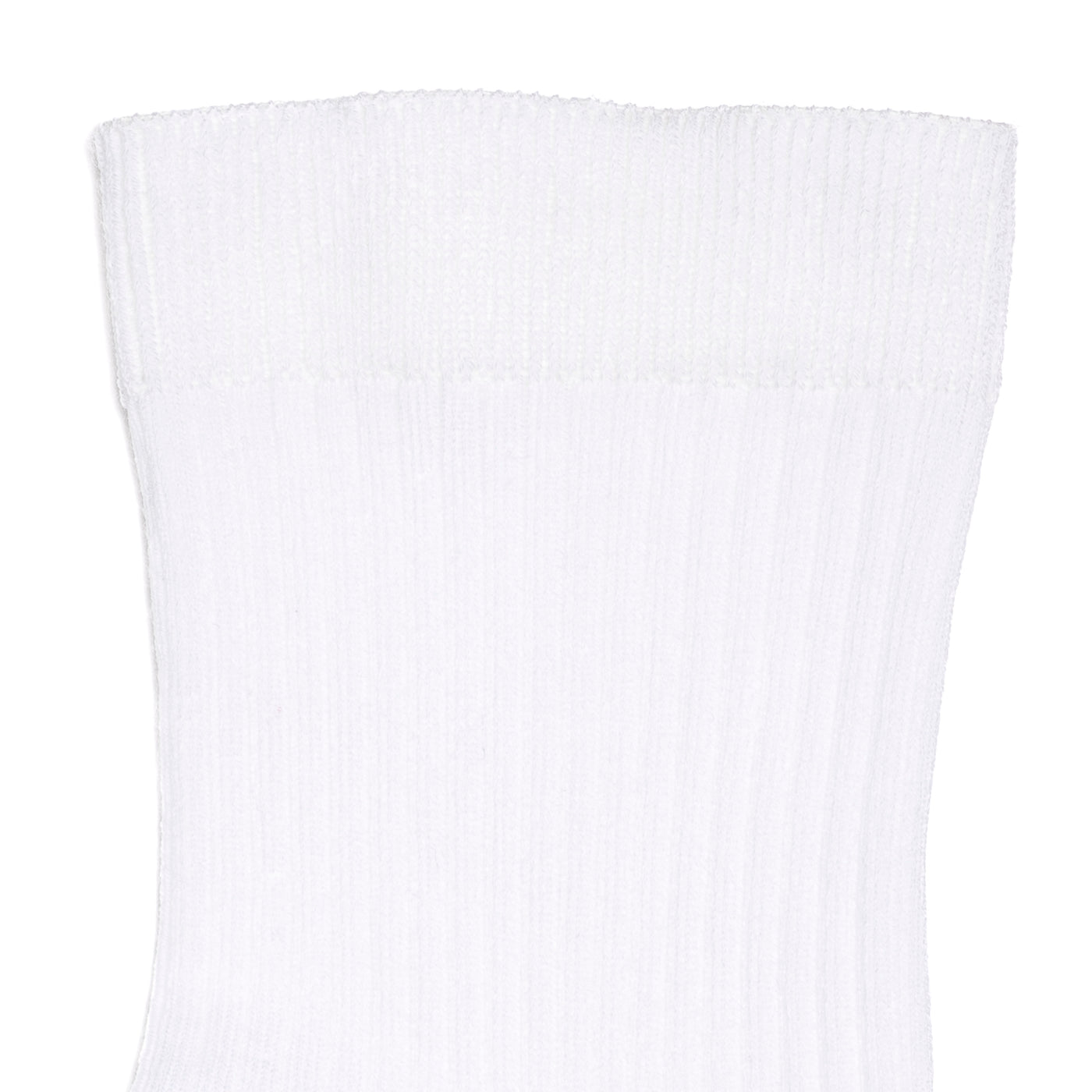 Thin socks - men's socks - white cotton