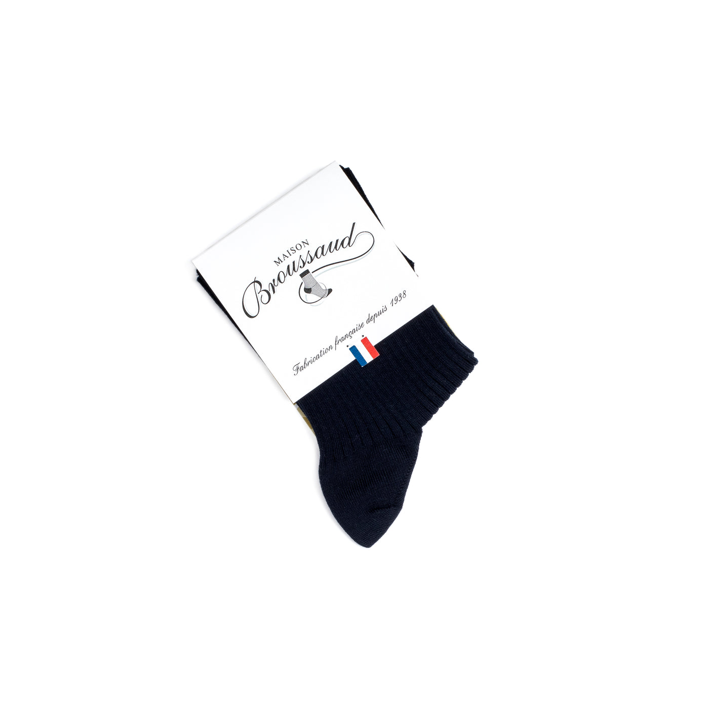 Thin socks - men's socks - navy cotton