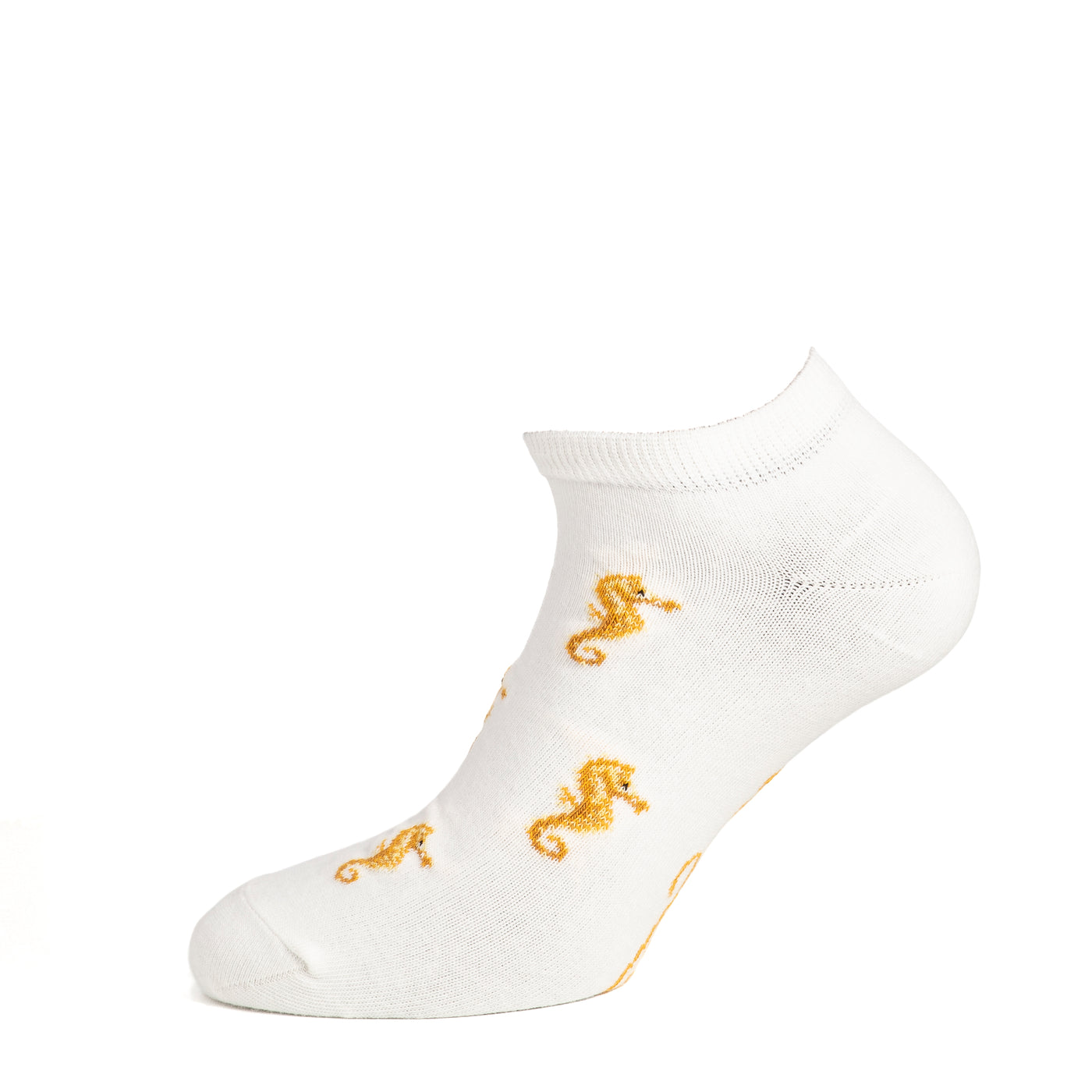 Les invisibles hippocampes - chaussettes homme - coton écru