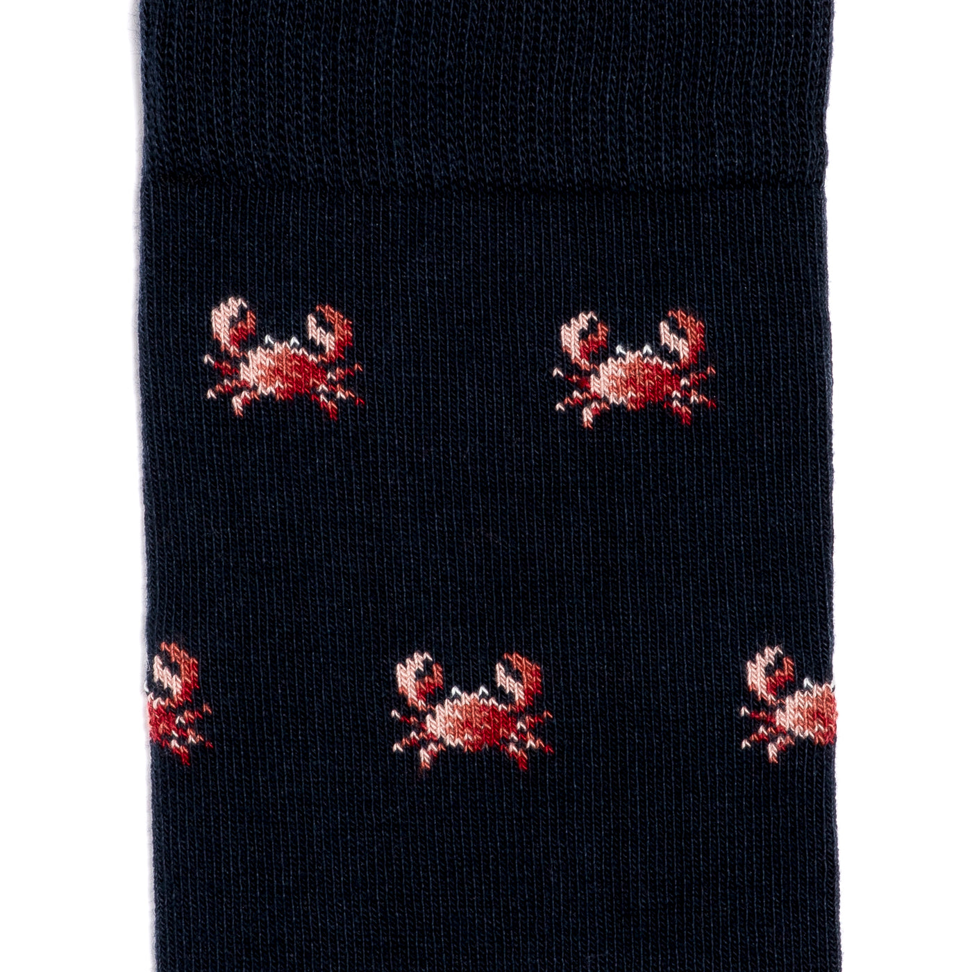 Les crabes - chaussettes homme - coton marine