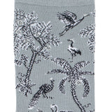 The Tropics - Women's Socks - Gray Cotton