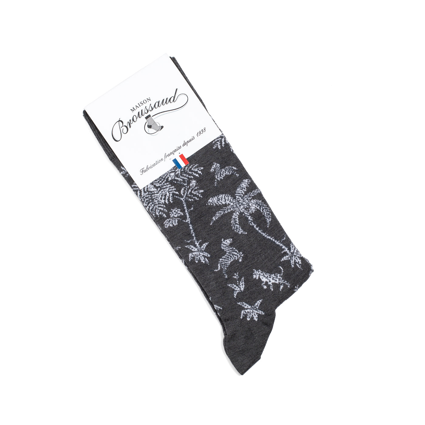 Savannah - men's socks - anthracite cotton
