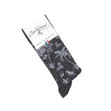 Savannah - men's socks - anthracite cotton