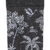 Savannah - men's socks - anthracite cotton