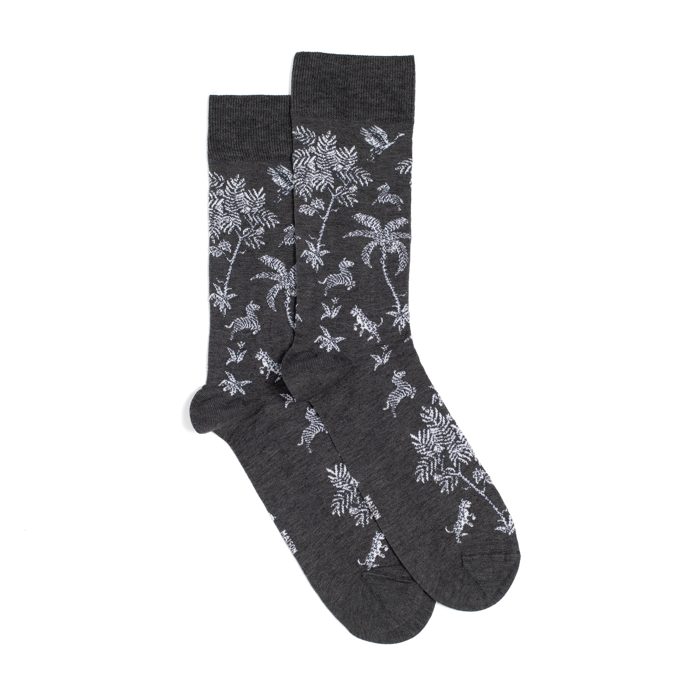 Savannah - men's socks - anthracite cotton