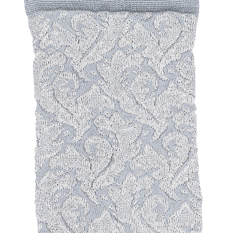 The volute - women's socks - gray cotton