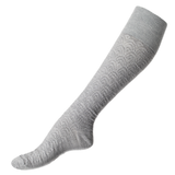 Les seigaiha - chaussettes femme - laine mérinos gris