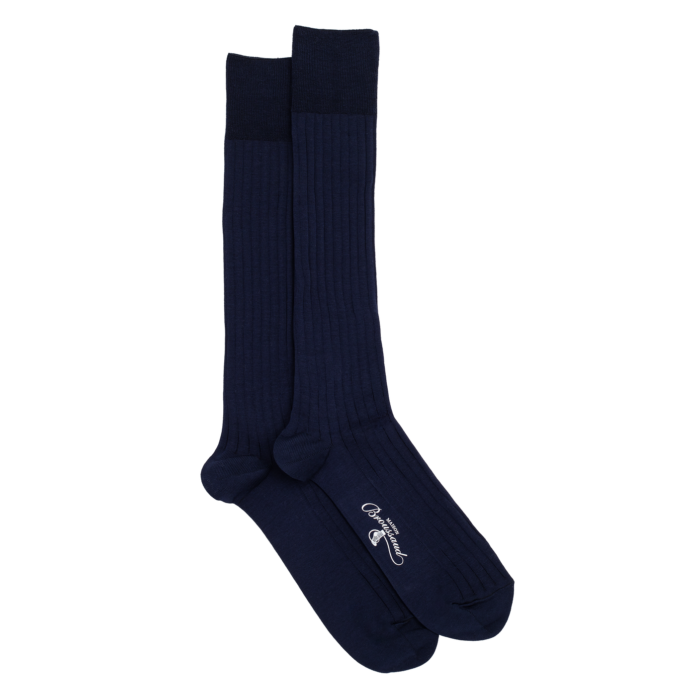 La fil d'Ecosse - chaussettes homme - coton mercerisé marine