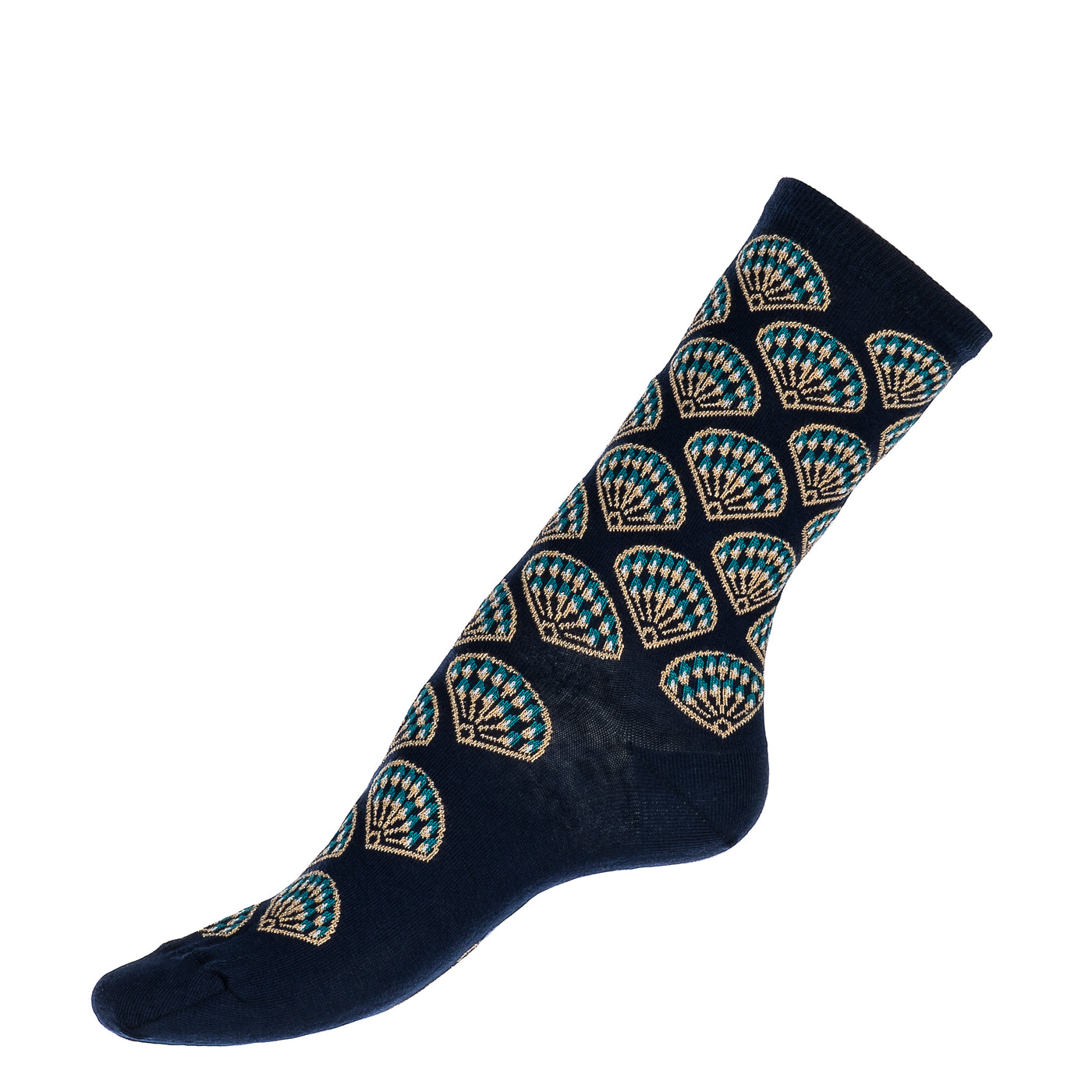 The Feathers – Women’s Socks – Navy Cotton
