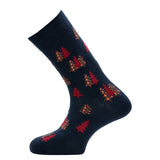 The Firs – Men’s Socks – Navy Cotton