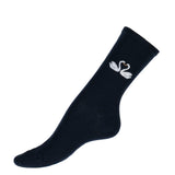 Valentine’s Swans – Women’s Socks – Navy Cotton