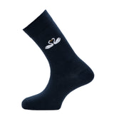 Valentine’s Swans – Men’s Socks – Navy Cotton