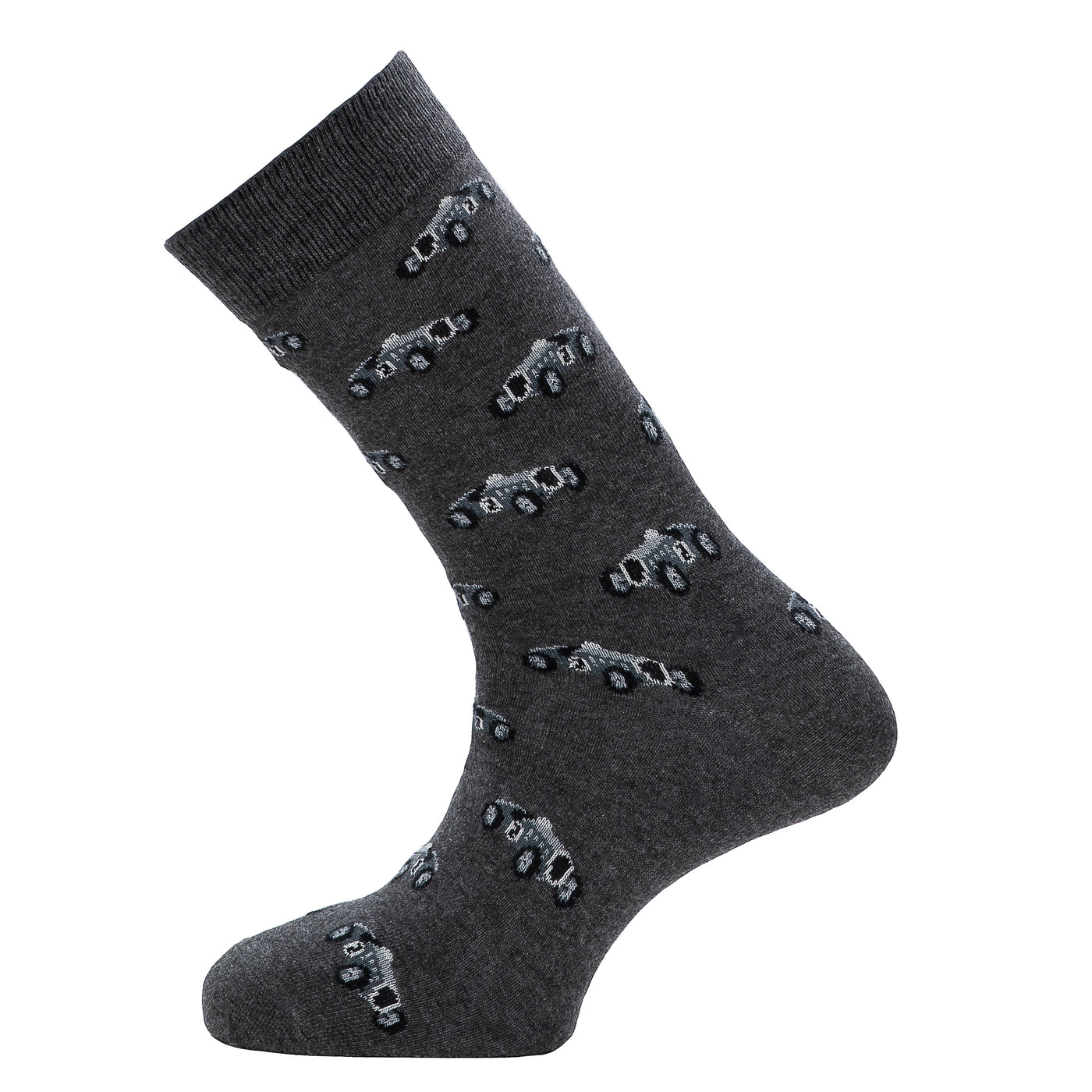 The Cars – Men’s Socks – Anthracite Cotton