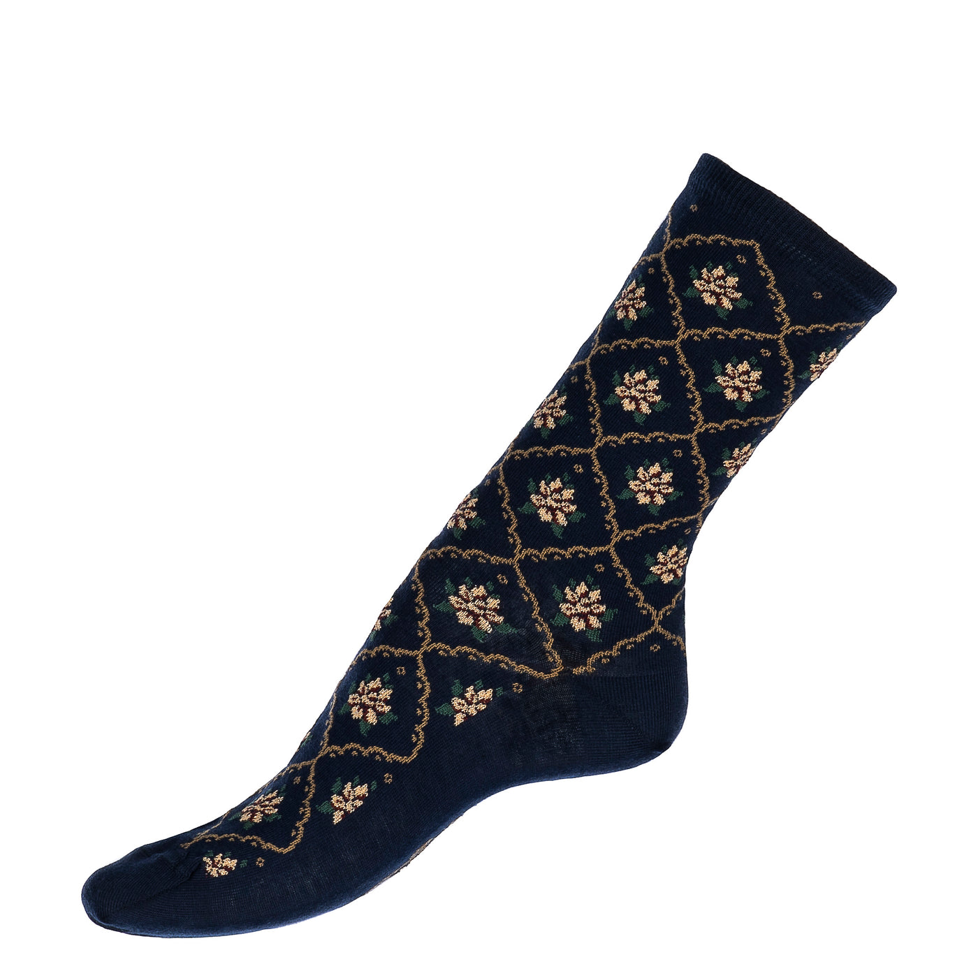 The Boreal – Women’s Socks – Navy Cotton