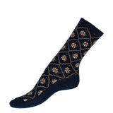 The Boreal – Women’s Socks – Navy Cotton