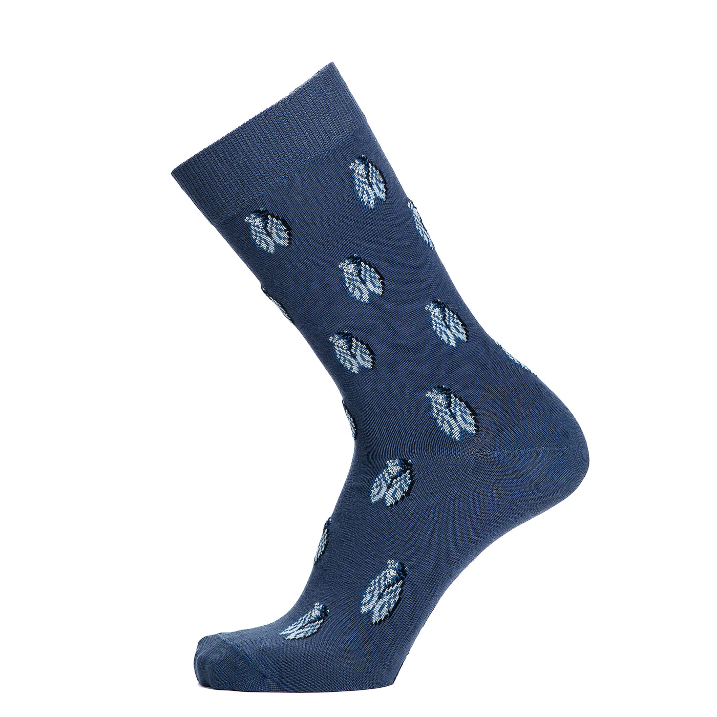 Cicadas - Men's Socks - Blue Cotton