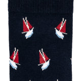 Les voiliers Armor-lux x Maison Broussaud - chaussettes homme - coton marine