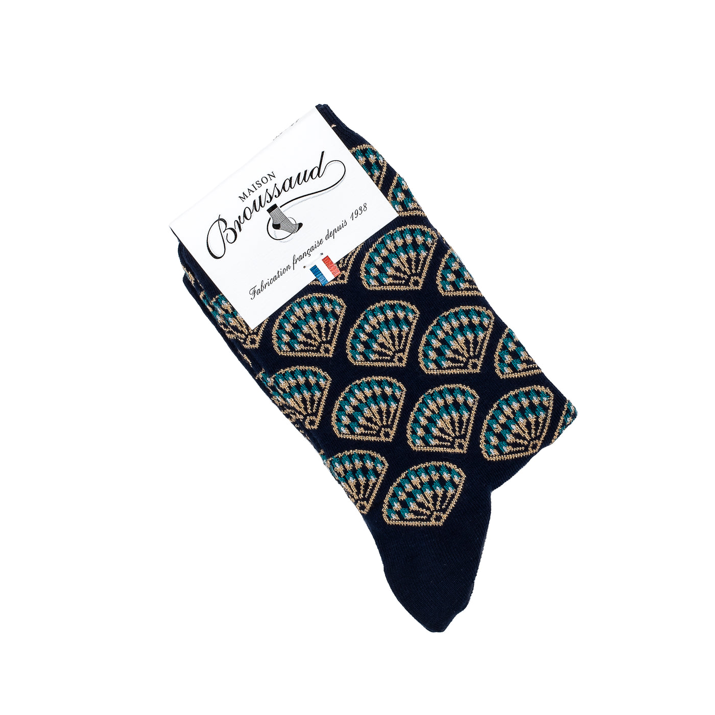 The Feathers – Women’s Socks – Navy Cotton